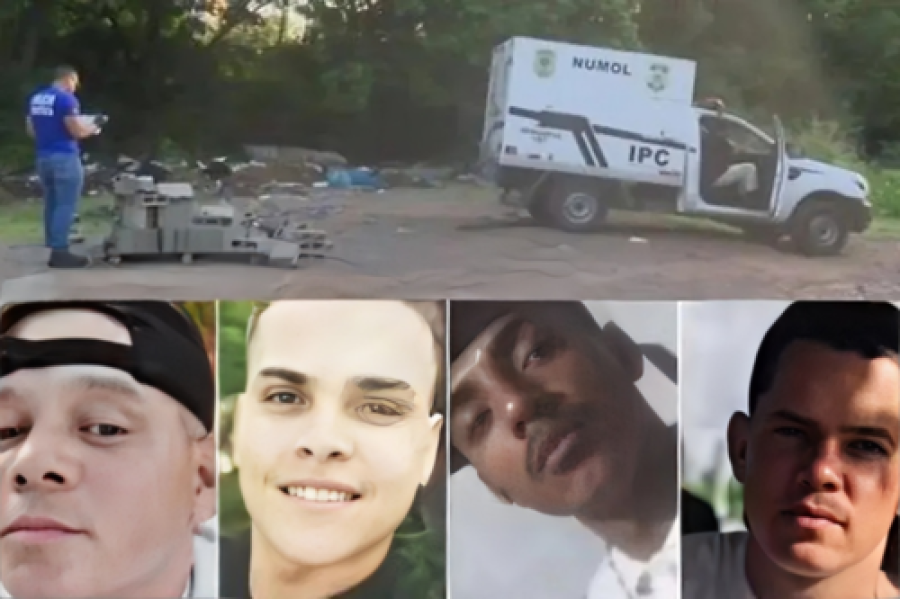Homens desaparecidos são encontrados mortos.