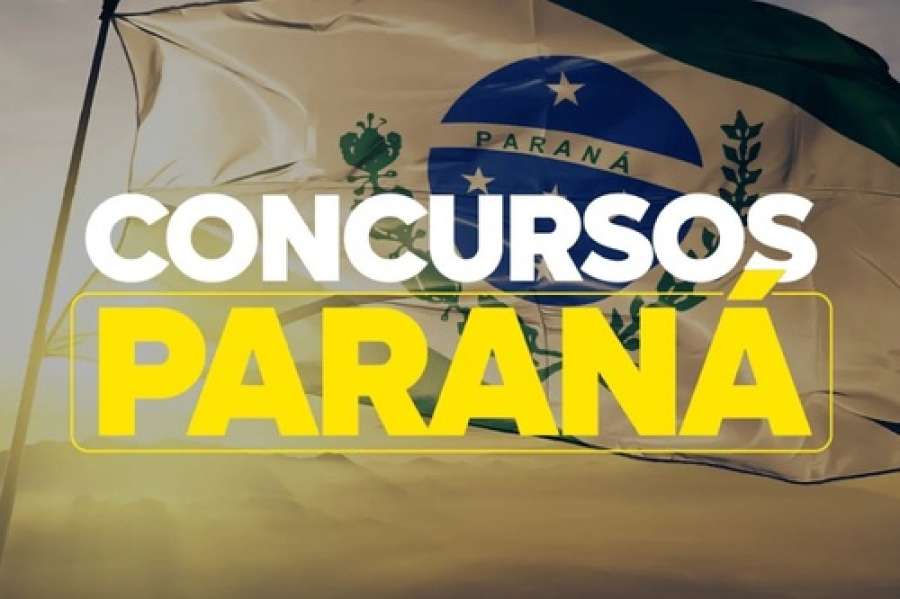 Paraná abre concurso, a partir de hoje (6).