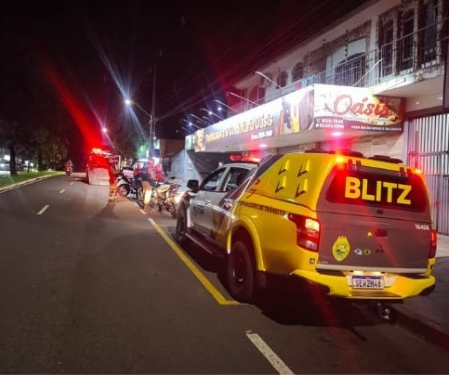 4º Batalhão realiza operação de trânsito itinerante