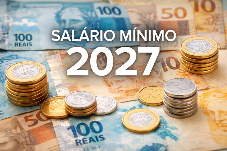 Governo projeta novo salário mínimo para 2027