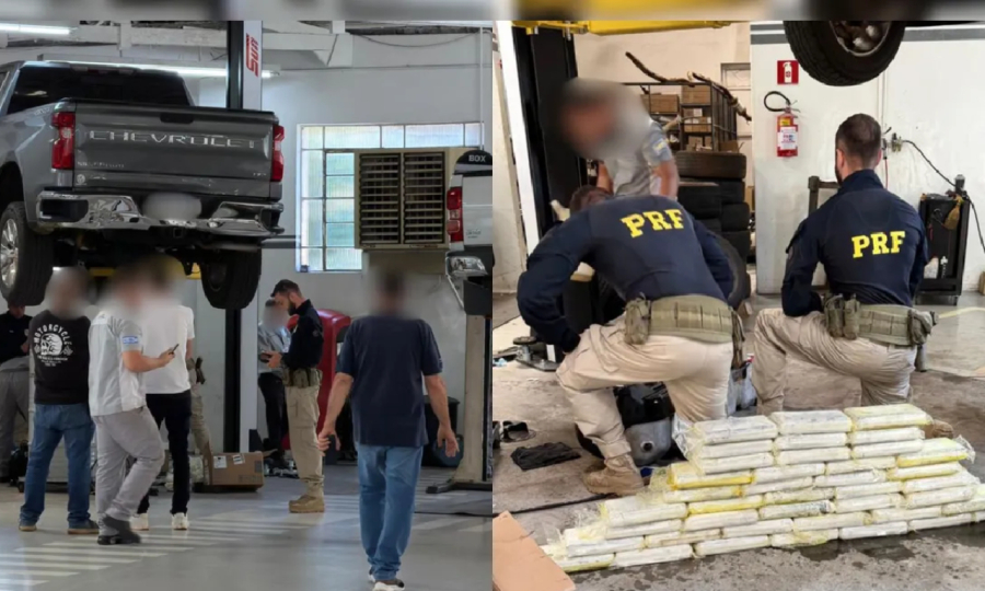 Preso casal com cocaína no tanque do carro.