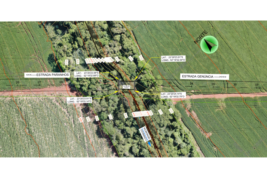 Floraí vai construir nova ponte para ligar estradas municipais  
