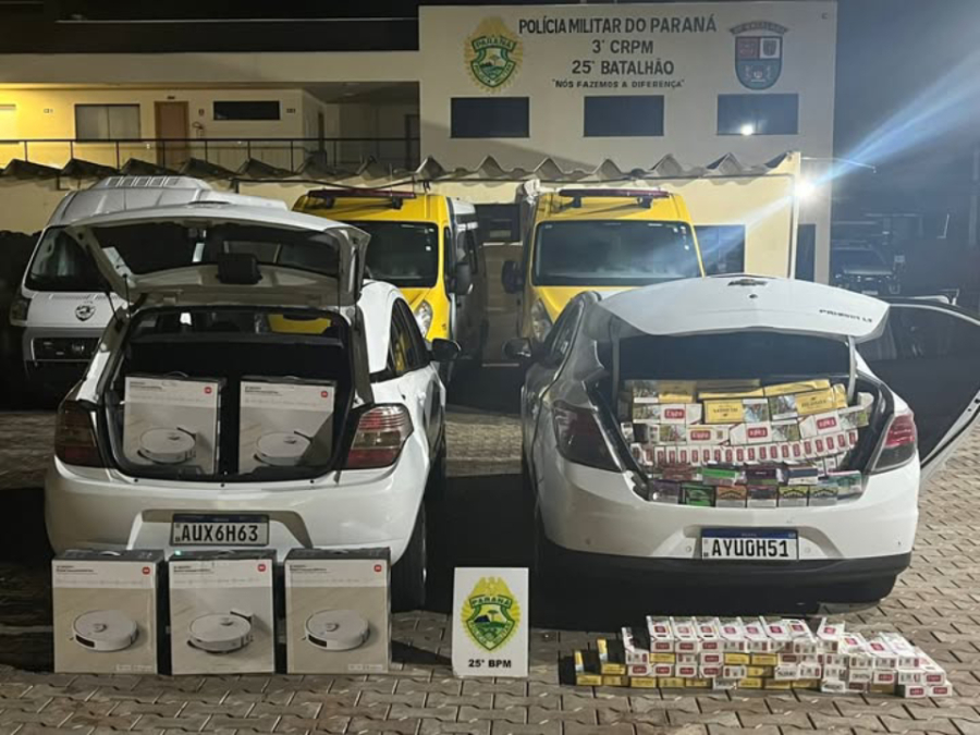 Polícia apreende mais uma carga de contrabando