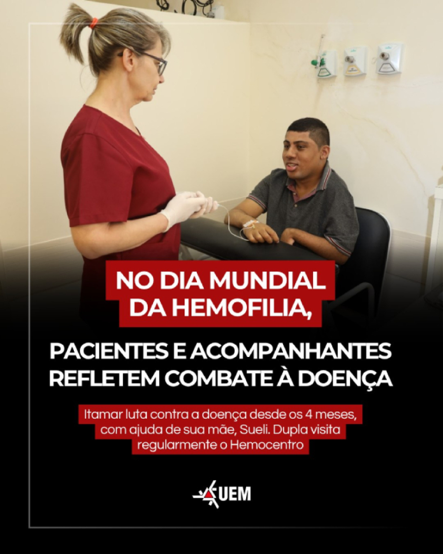 Dia da Hemofilia e a importância do diagnóstico.