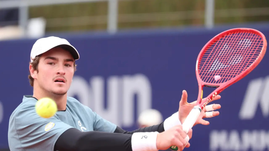  Joao Fonseca perdeu nas quartas de final.