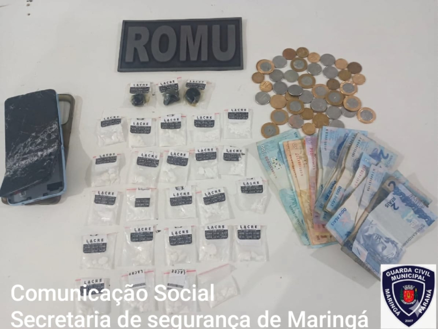 ROMU fecha ponto de tráfico na Vila Morangueira.