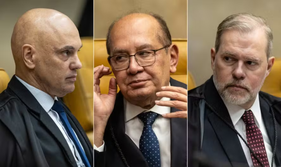 Aliados veem Gilmar e Moraes em negação.