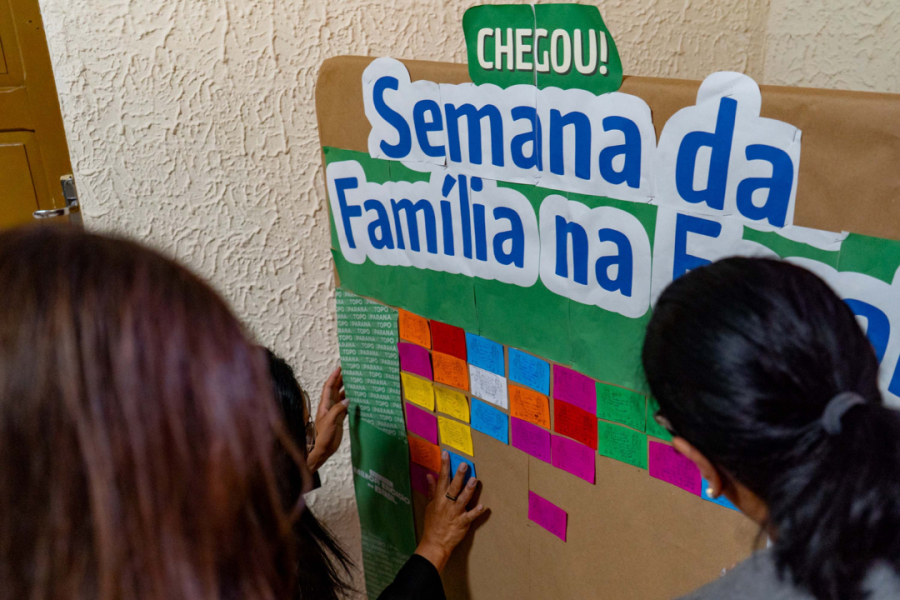 Semana da Família mobiliza pais e responsáveis.