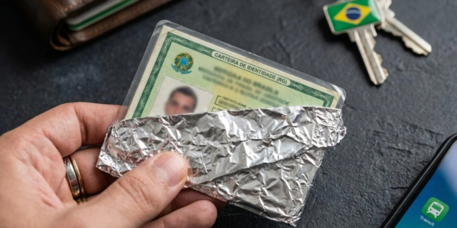 A identidade envolta em papel alumínio??