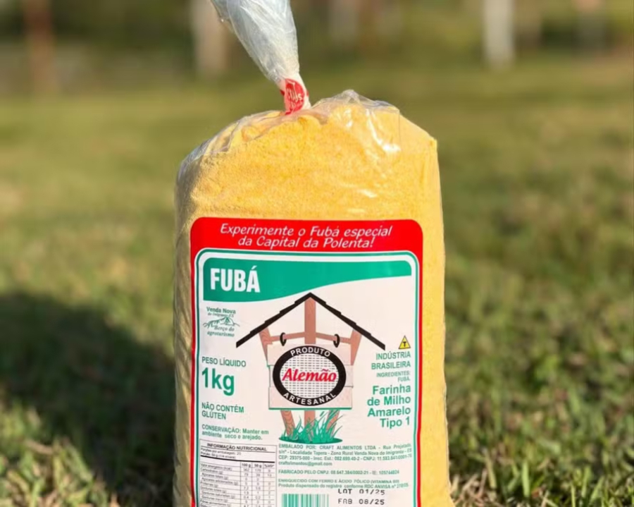 Venda e consumo do fubá Alemão são proibidos