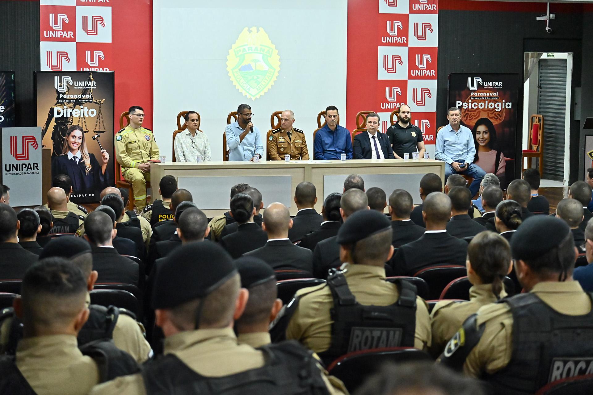 Paranavaí inicia formação de novos policiais