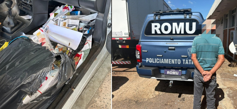 ROMU intercepta distribuidor de contrabando