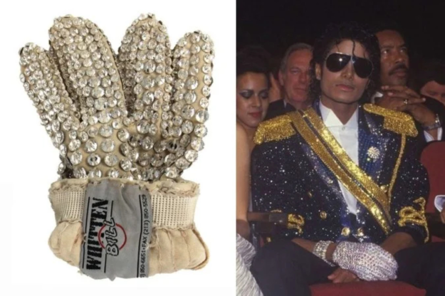 Luva de Michael Jackson será leiloada.