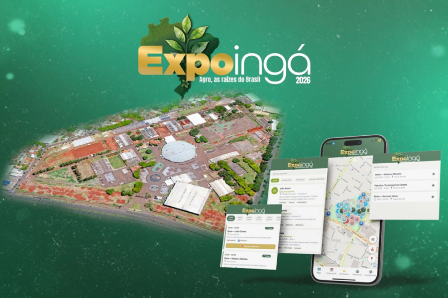 Expoingá lançou aplicativo oficial com mapa interativo 