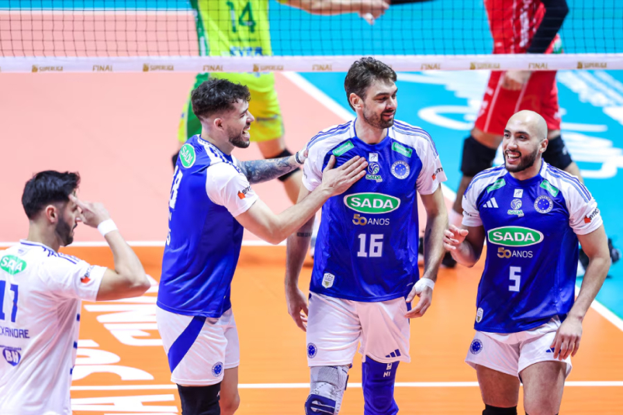 Cruzeiro vence Campinas na final da Superliga