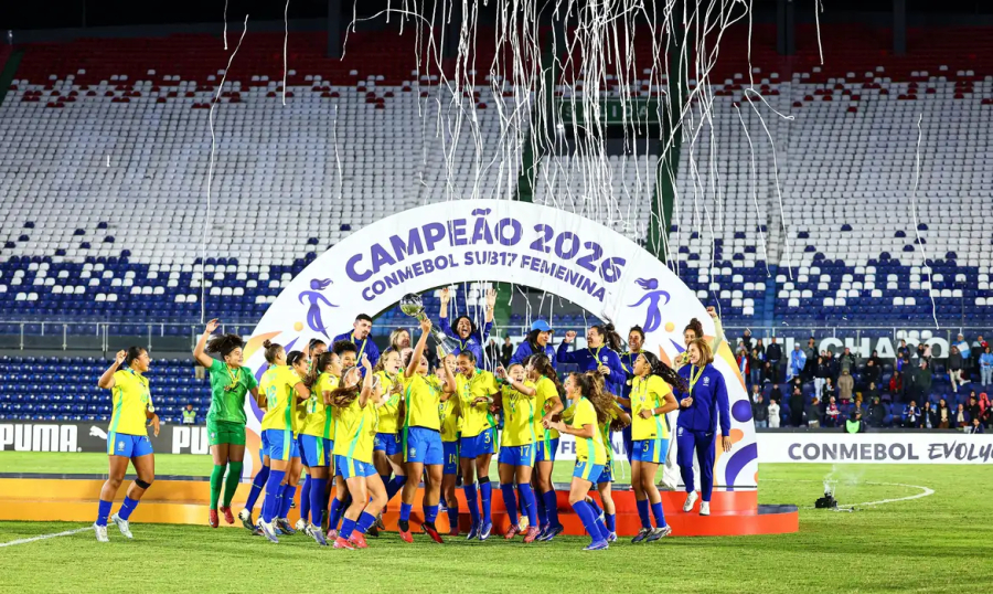 Brasil é campeão Sul-Americano Sub-17