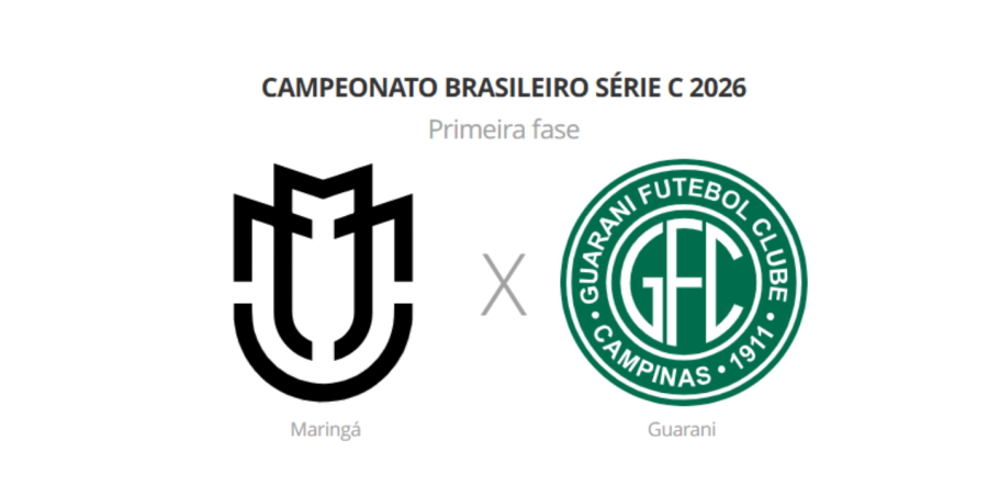 Maringá e Guarani se enfrentam HOJE às 20h 