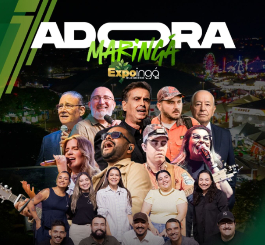Adora Maringá nesta quarta-feira, na Expoingá.