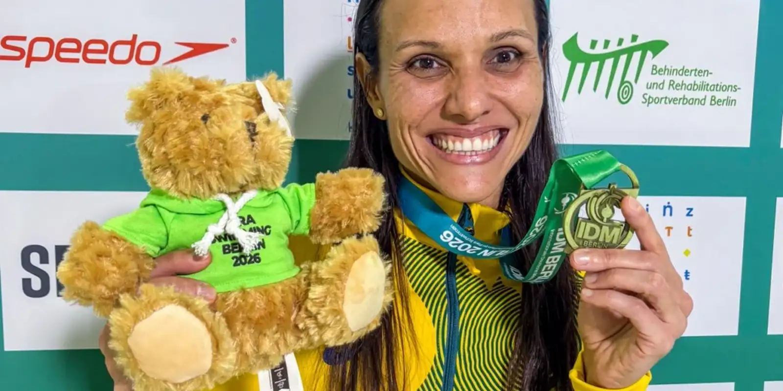Carol Santiago é ouro, o 37º pódio em Berlim