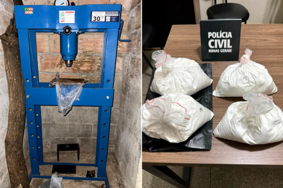 Traficante preso após receber cocaína via Correios