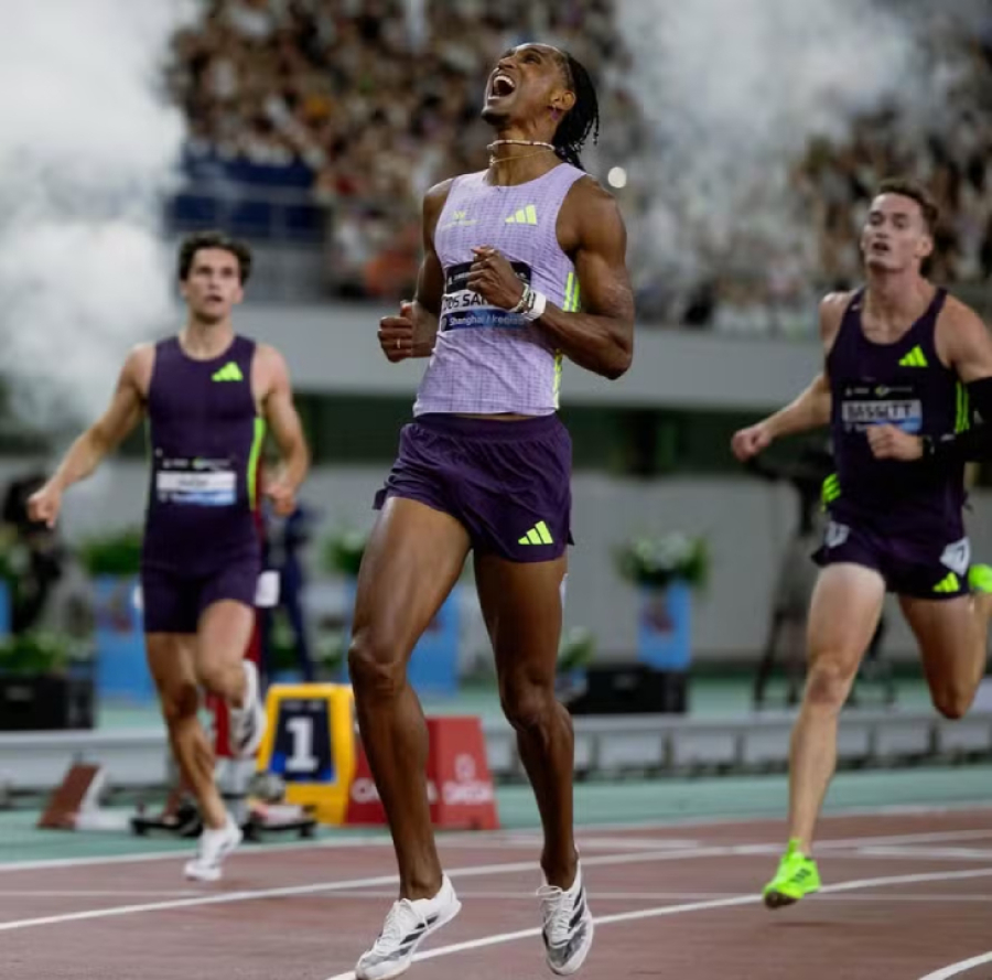 Alison dos Santos vence Diamond League em Xangai