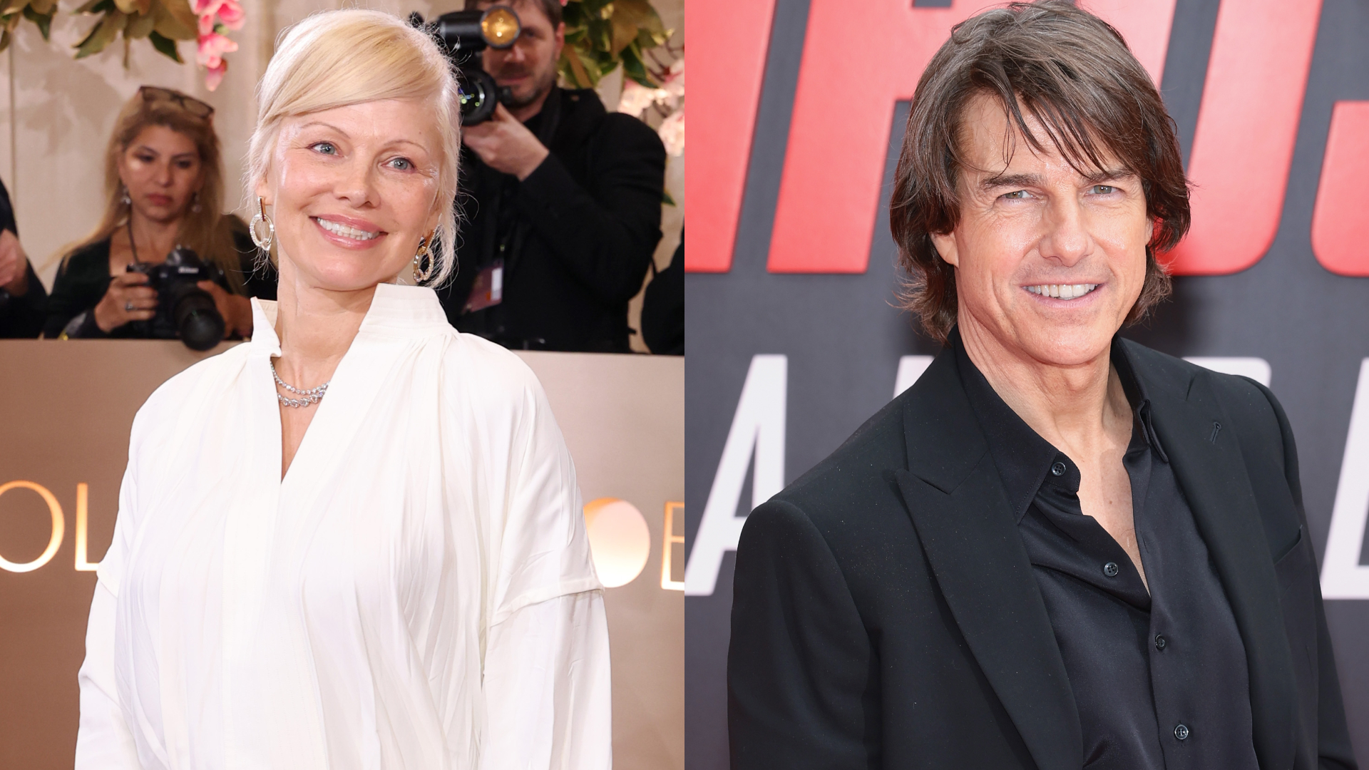 Tom Cruise com rumores de romance com Pamela.