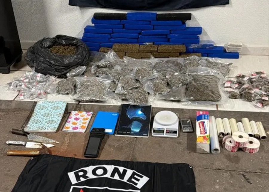 RONE apreende grande quantidade de maconha