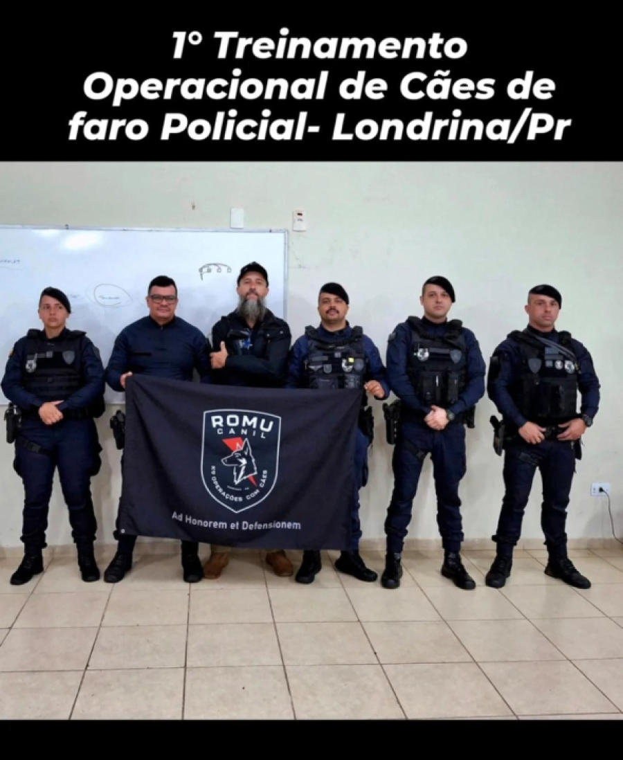 K9 da GCM participa de treinamento de elite em Londrina