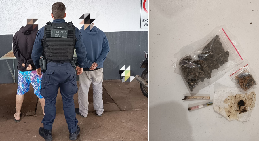 Abordagem da GCM termina com apreensão de maconha e dry