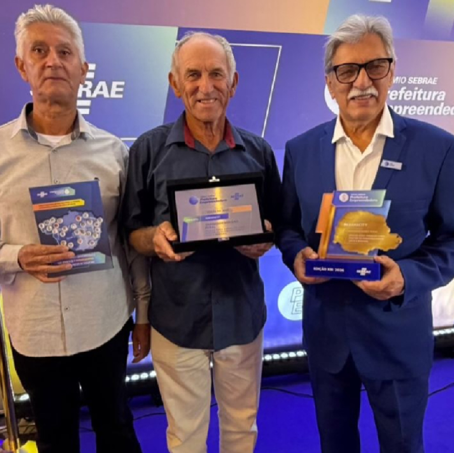 Paranacity conquista Prêmio Sebrae.