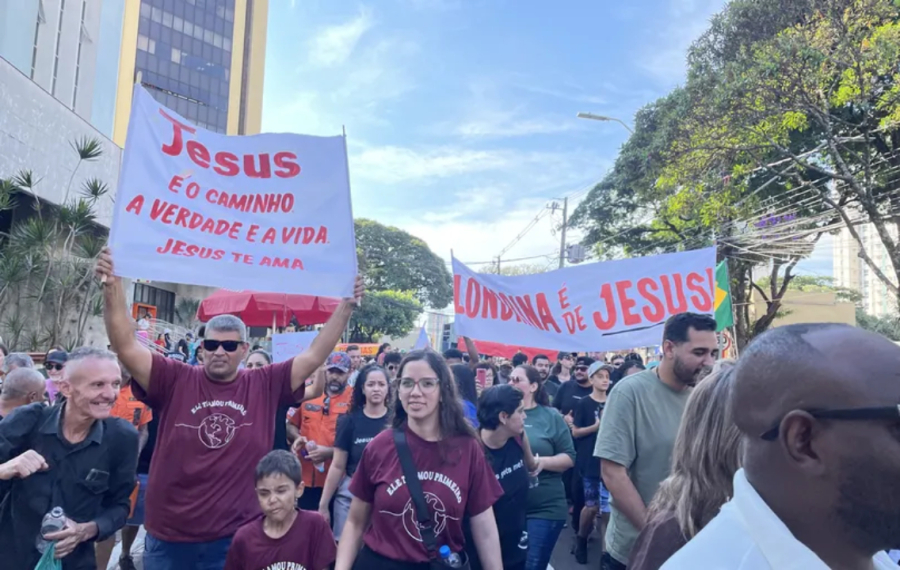 Marcha para Jesus neste sábado em Londrina.