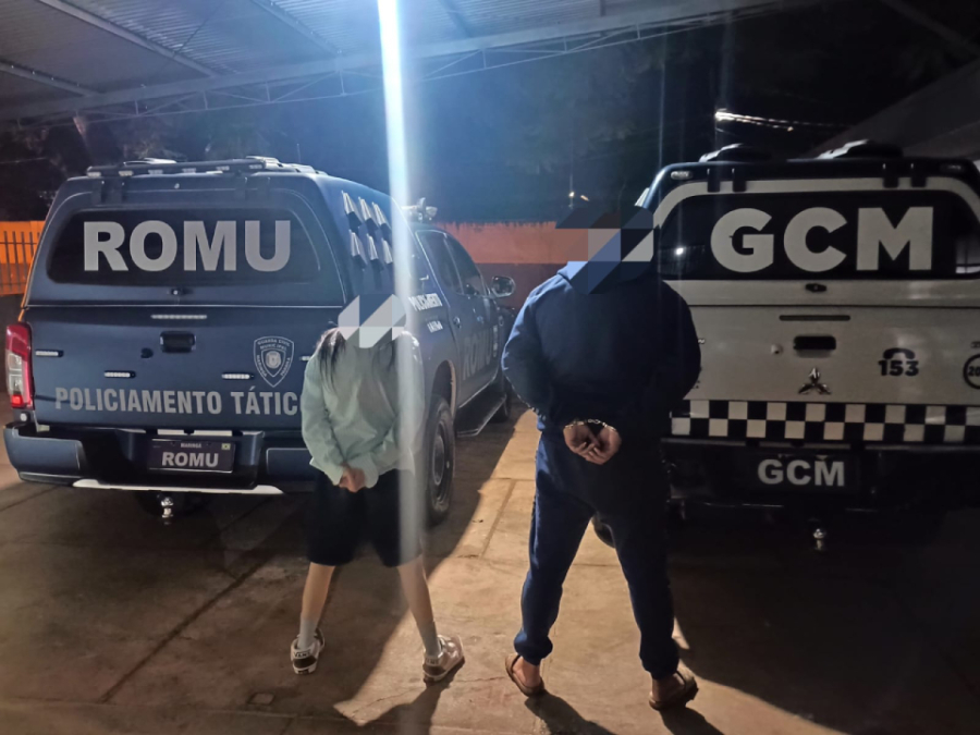 GCM de Maringá intercepta BMW e desarticula ponto de tráfico e posse de arma.
