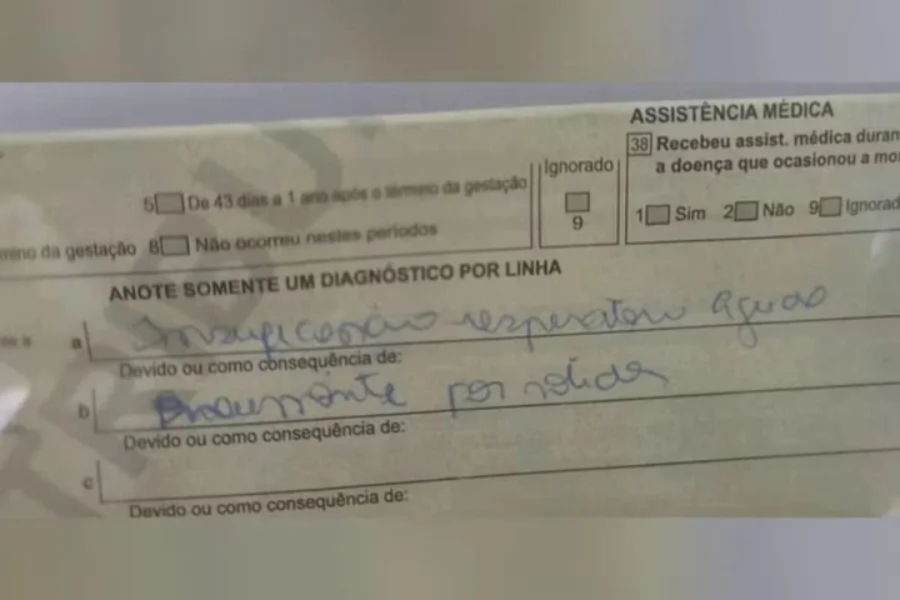 Médica que atestou falso óbito pede licença