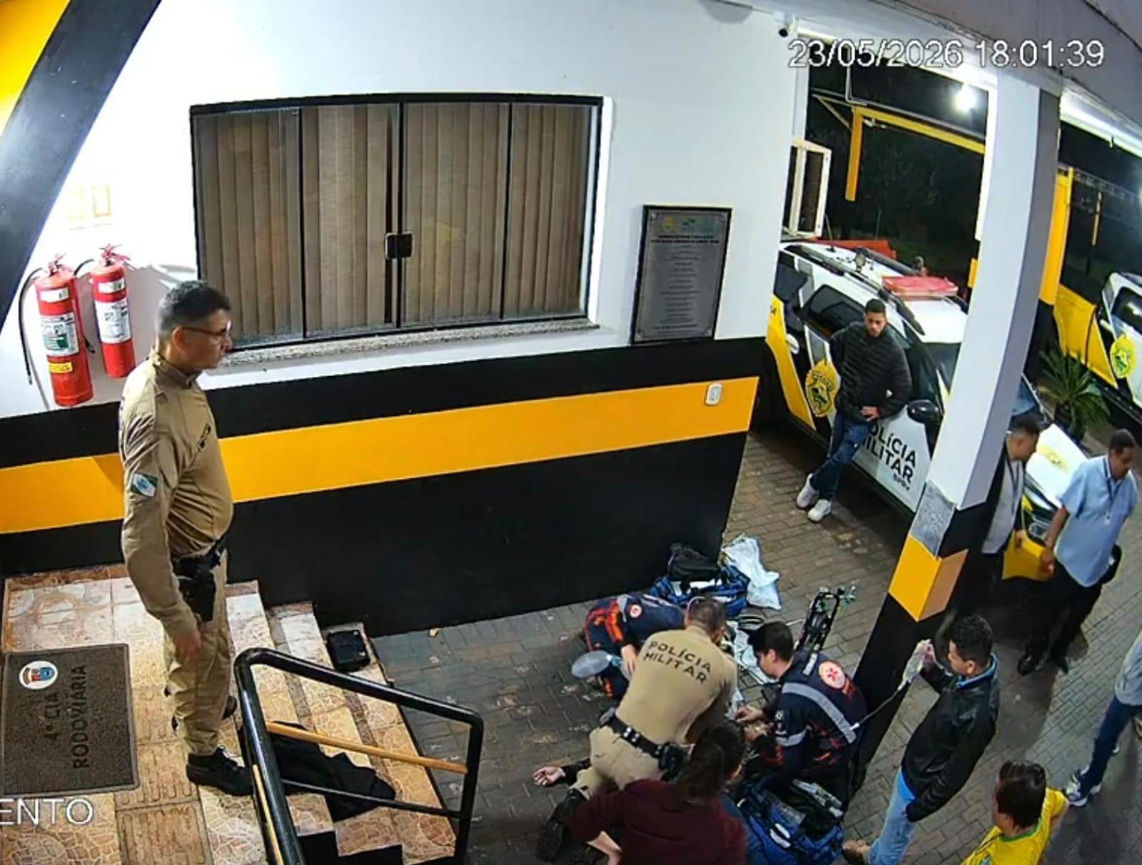 Passageira é reanimada após 57 minutos