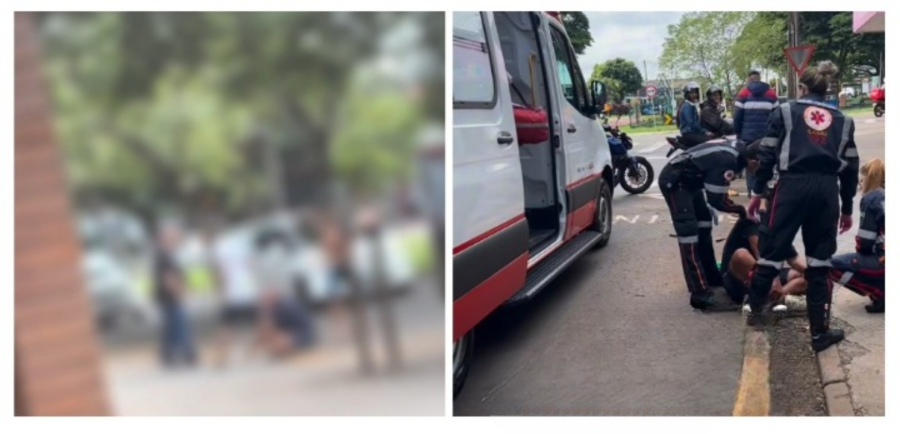 Homem espancado após suspeita de furto de fios