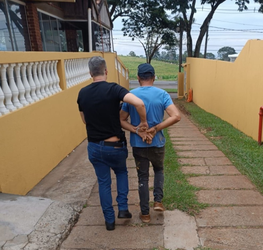 Nucria prende homem condenado a 12 anos.