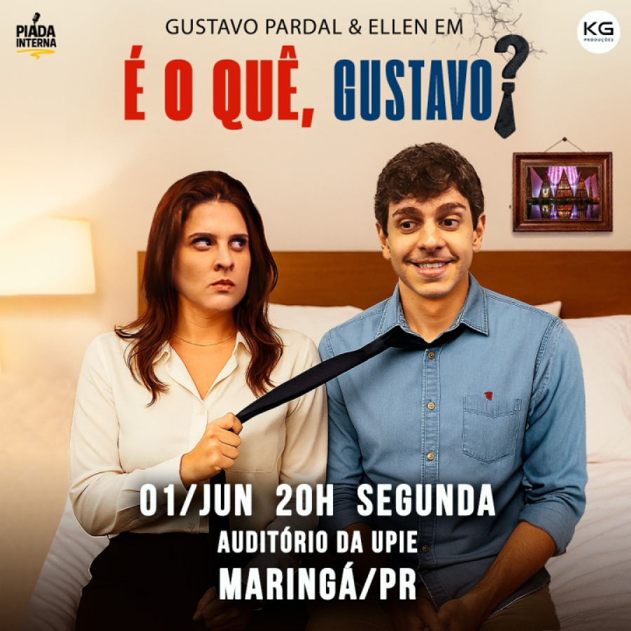 Gustavo e Ellen apresentam “É o que Gustavo?”