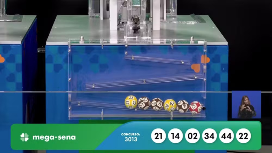 Mega-Sena, concurso 3.013 acumulou