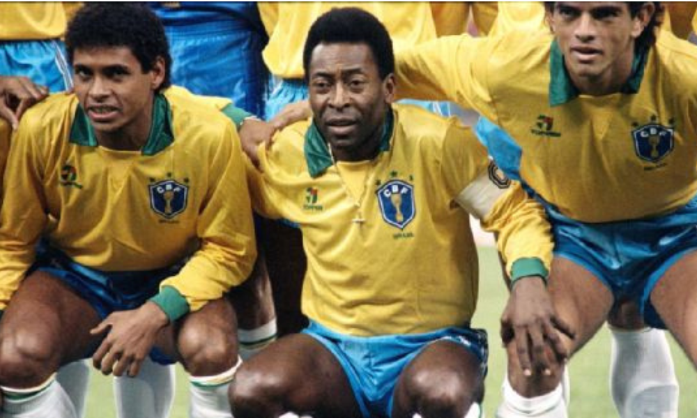 Quem é o único jogador de futebol a ganhar três vezes a Copa do Mundo?