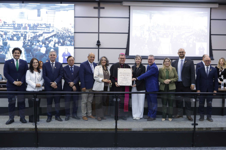 Câmara concede título de Cidadão Benemérito ao arcebispo Dom Frei Severino Clasen