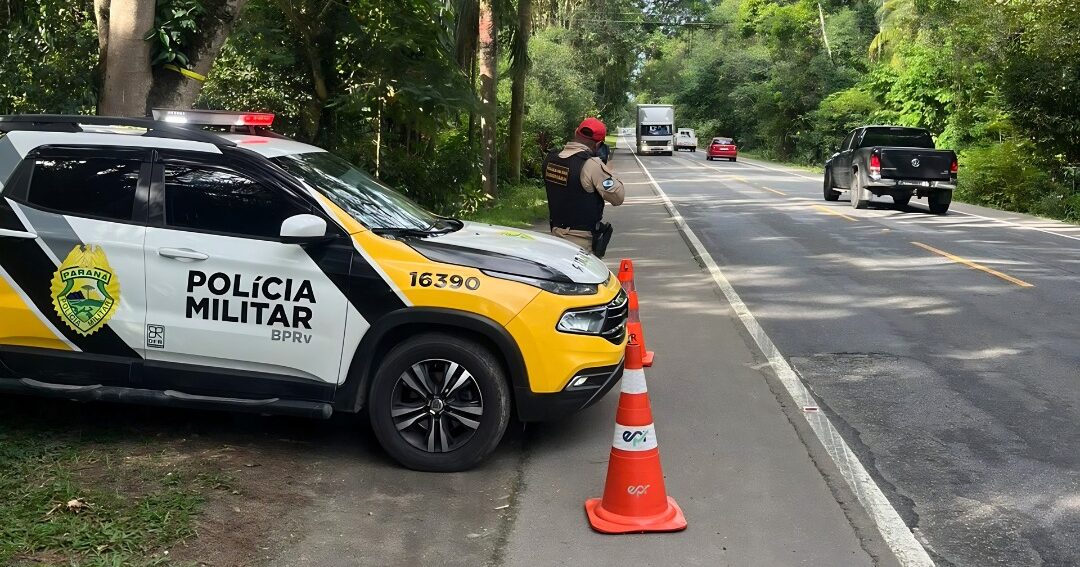 Polícia reforça uso de radares e amplia fiscalização nas rodovias do Paraná durante o feriado