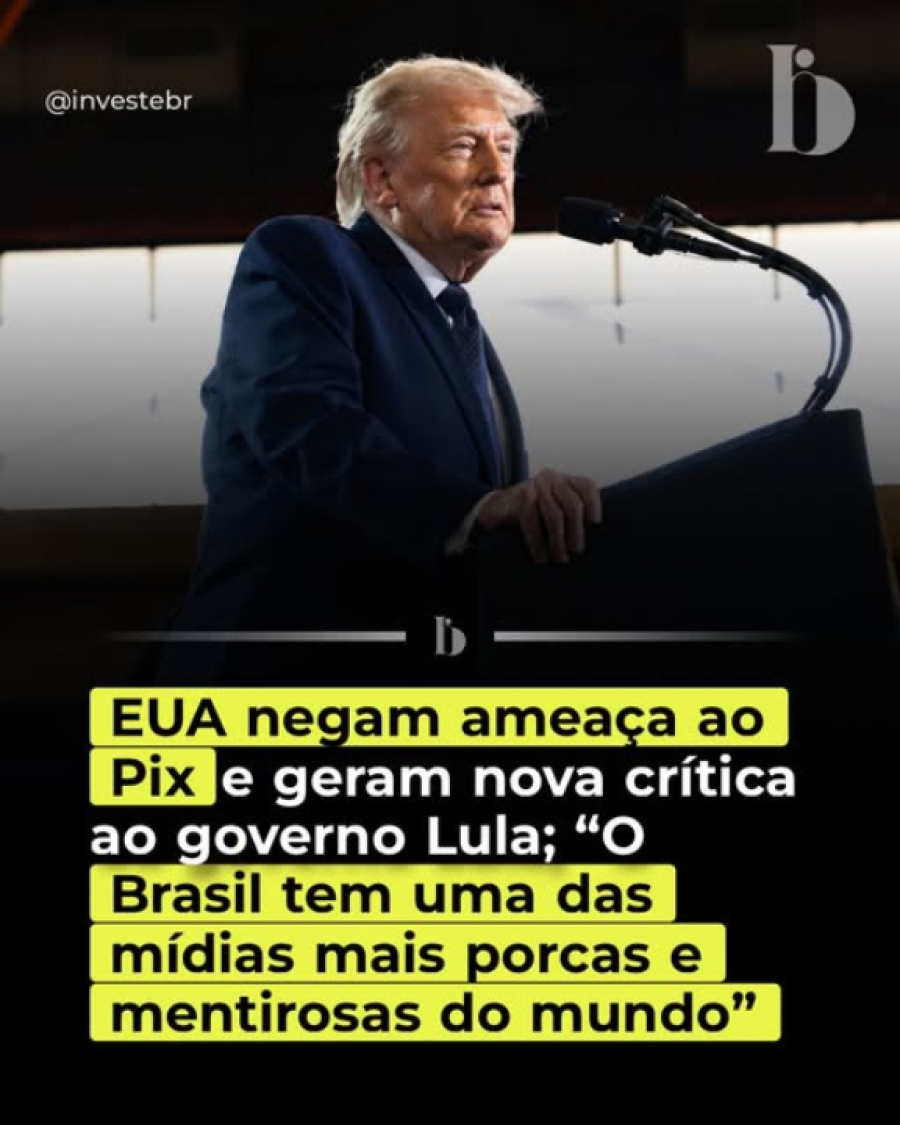 Estados Unidos nega ameaça ao sistema PIX 