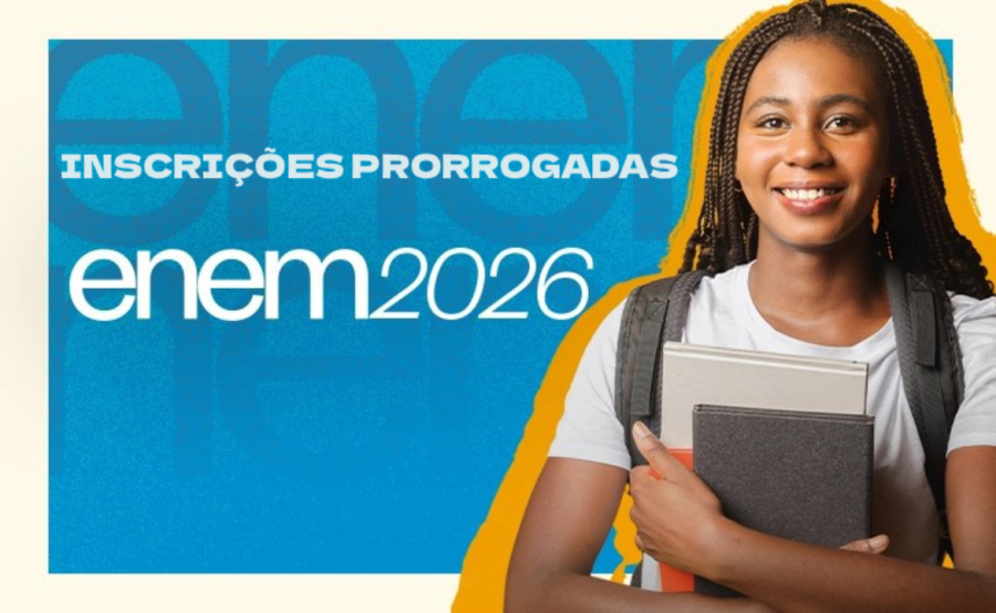 Inscrições para o Enem 2026 são prorrogadas 