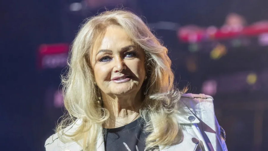 Equipe dá noticias da cantora Bonnie Tyler.
