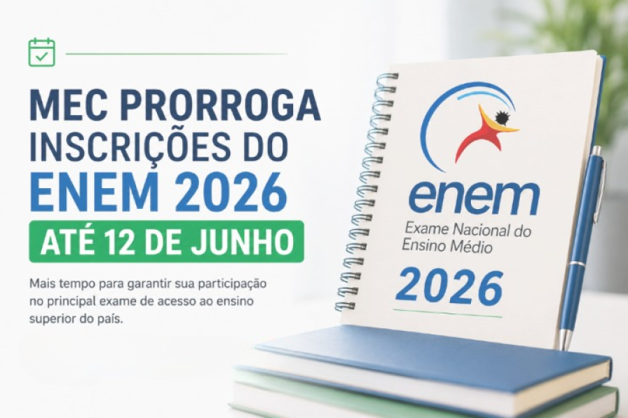 MEC amplia inscrições até 12 de junho em todo o país