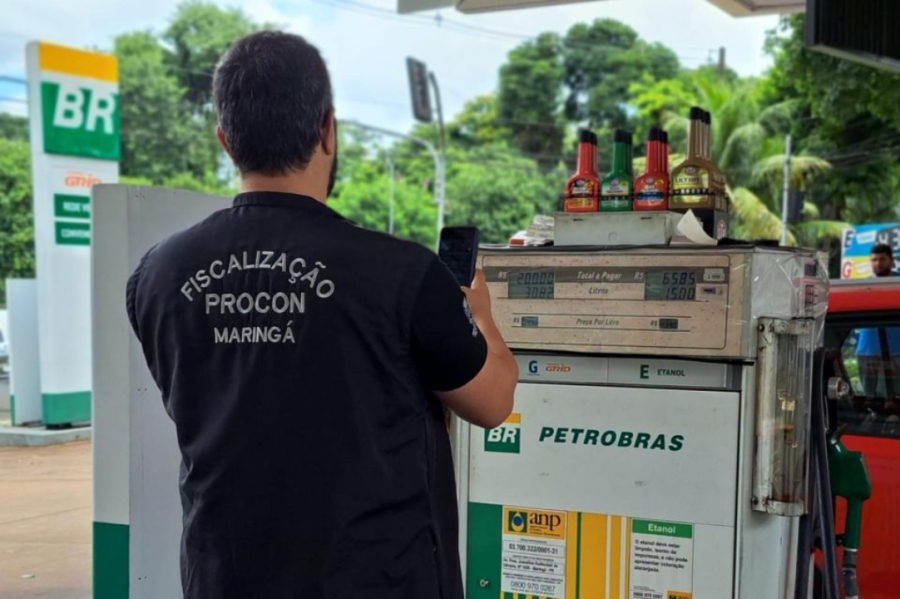 Combustíveis registram queda em Maringá