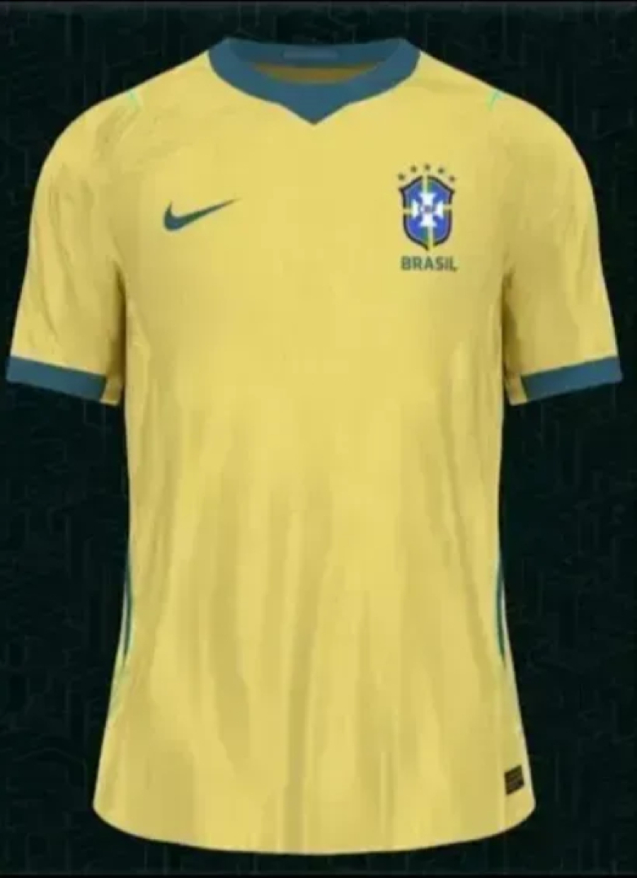 Camisa do Brasil a segunda mais bonita da Copa