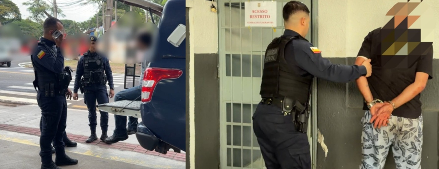 Briga após noitada termina em violência.