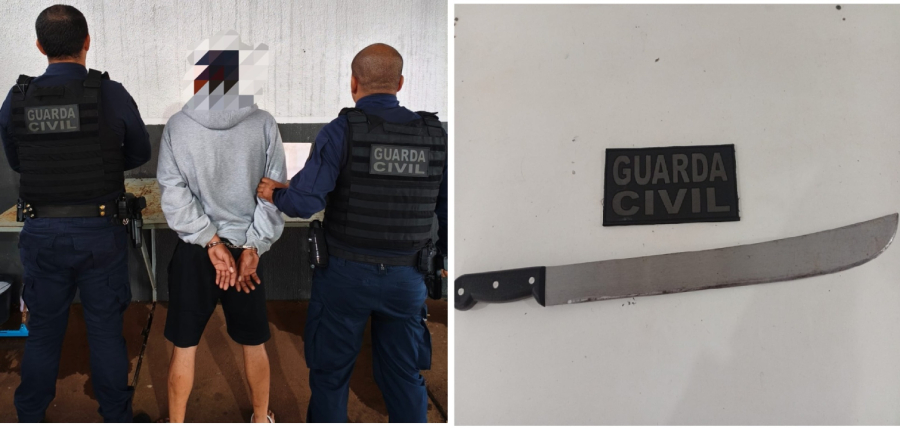 Homem é preso após invadir casa da ex-mulher.