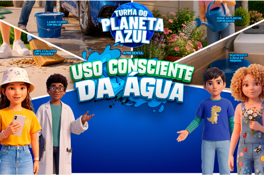Sanepar reforça importância do uso consciente de água 